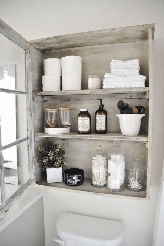 15 bathroom shelf ideas