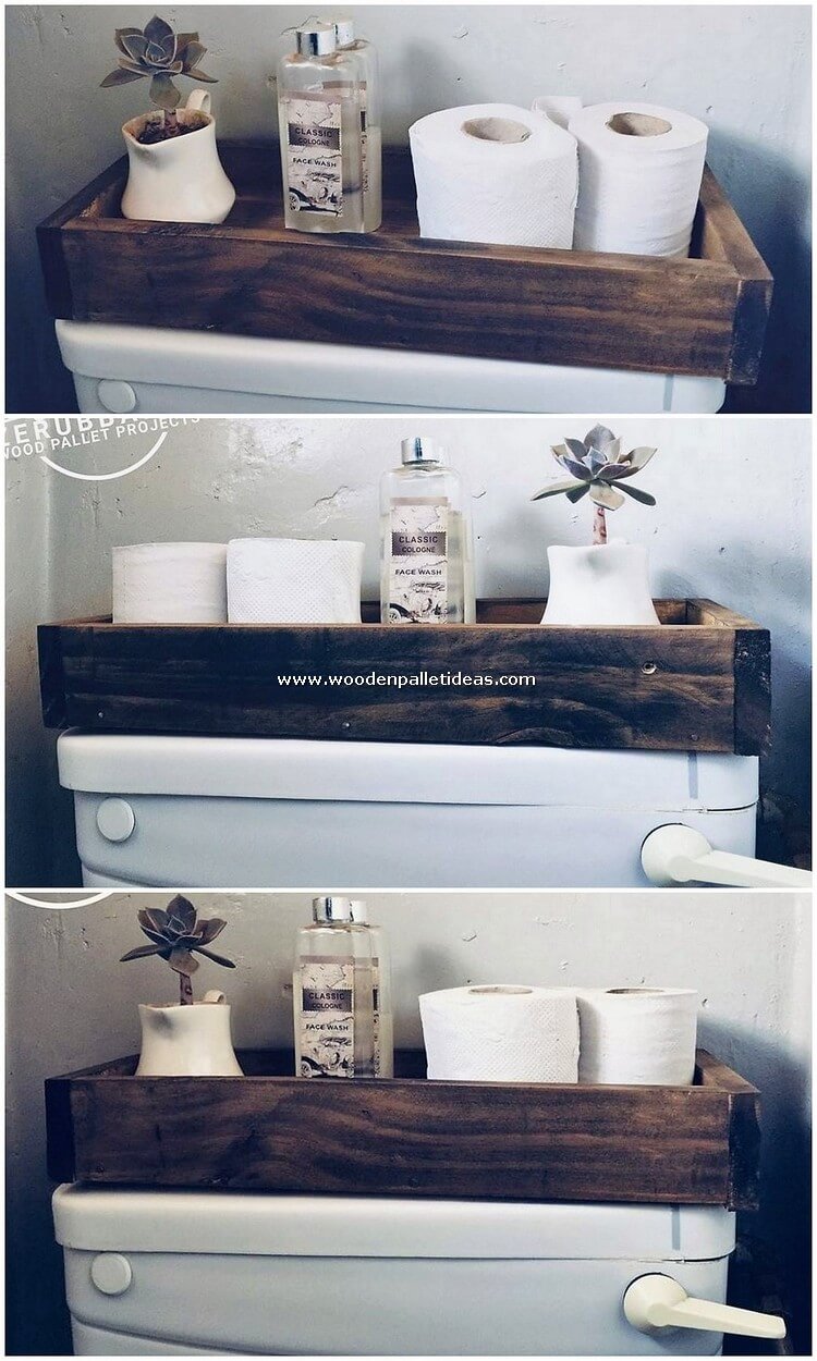 16 bathroom pallet projects