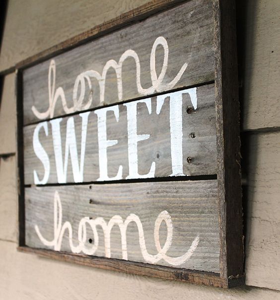 16 home sweet home sign ideas