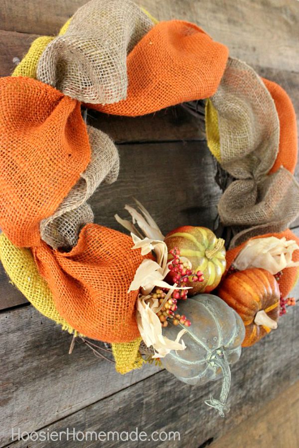 17 thanksgiving wreath ideas