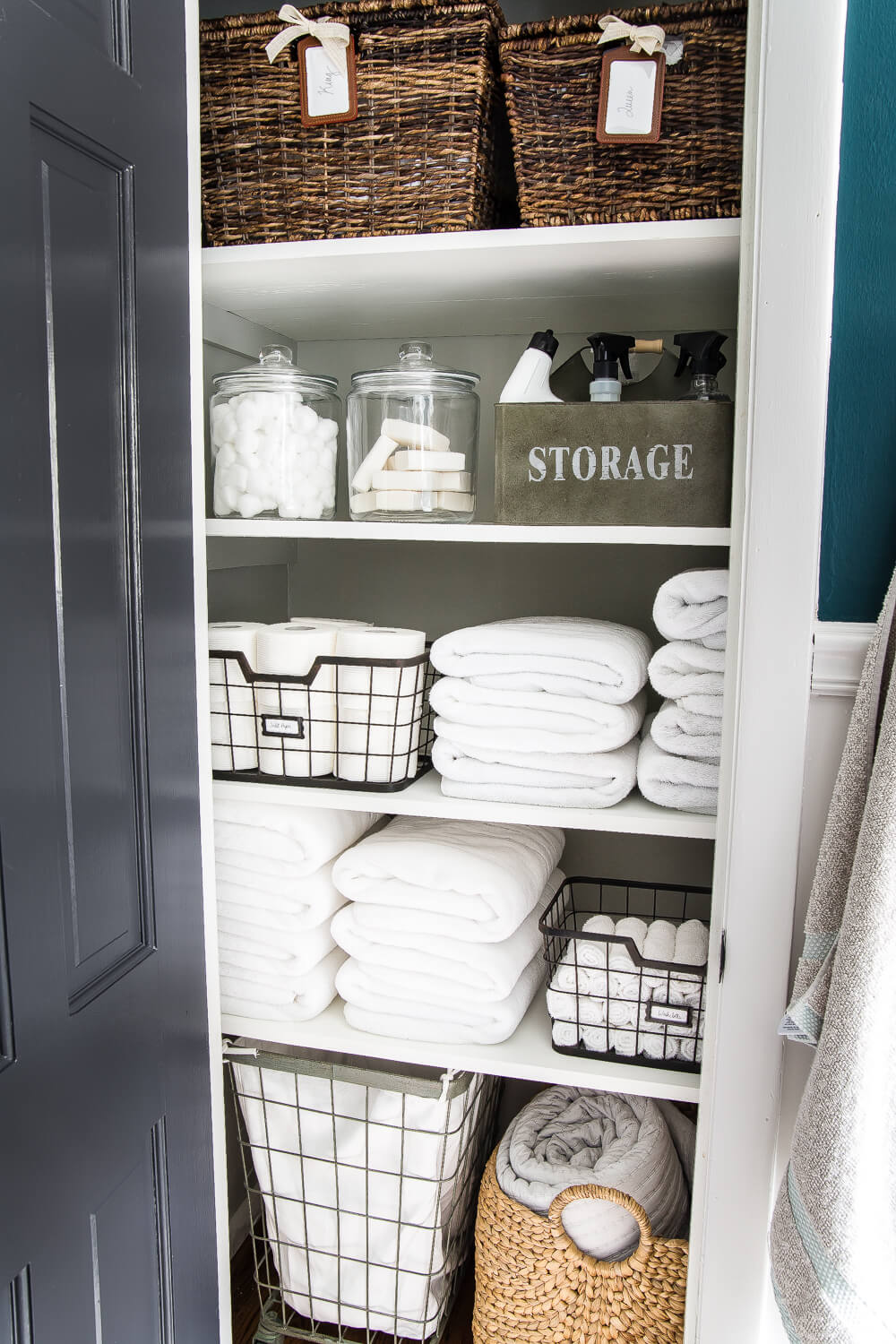 17 towel storage ideas
