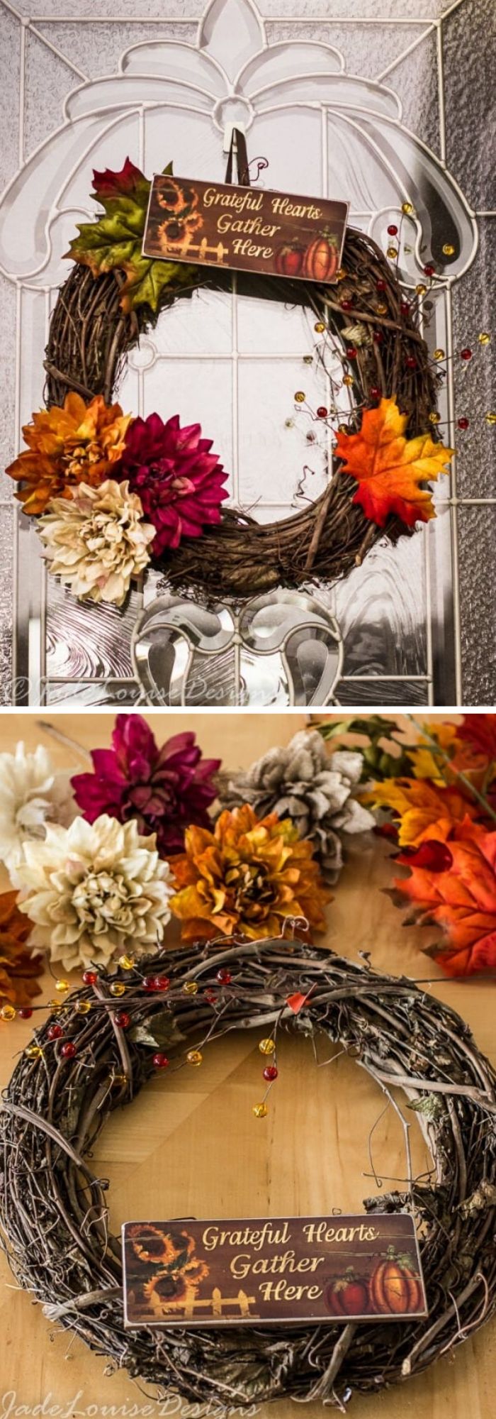 18 thanksgiving wreath ideas