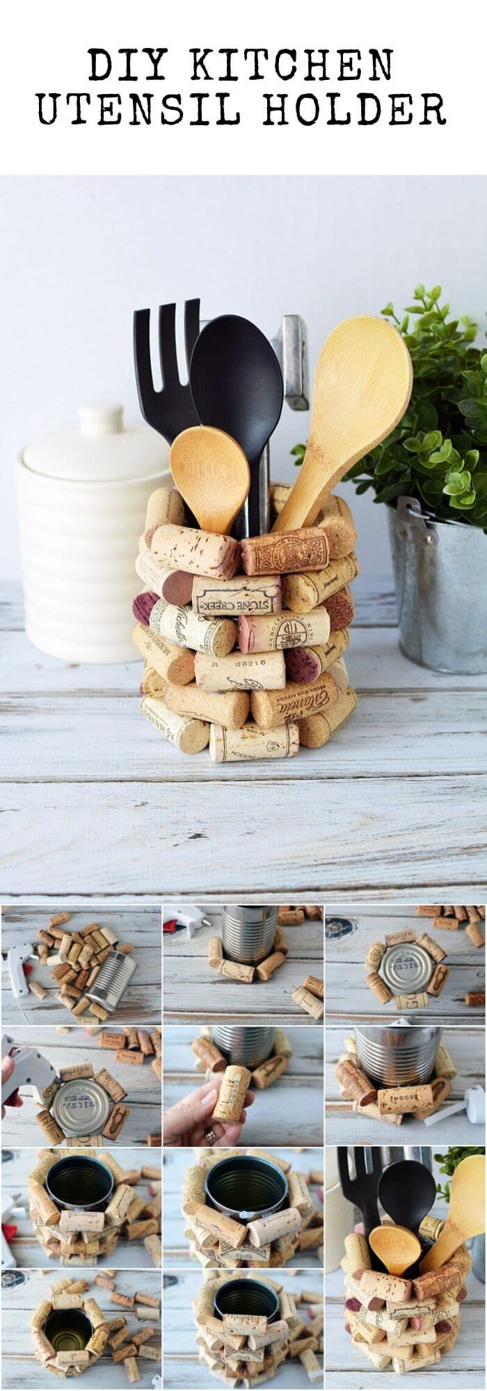 2 wine cork craft ideas