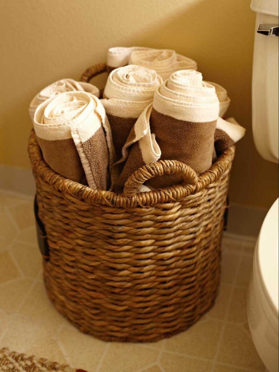 30 towel storage ideas