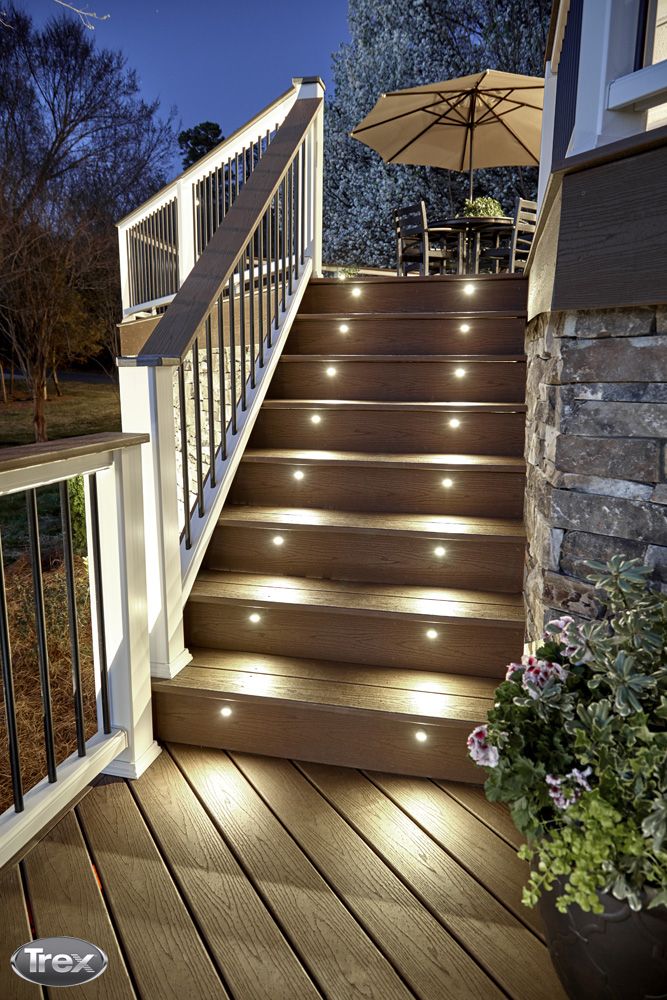30 trex deck lighting ideas