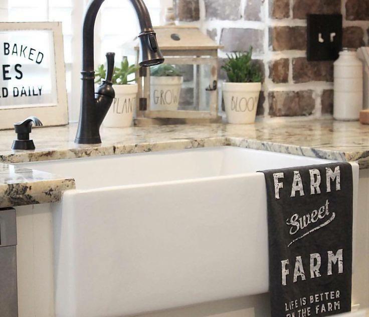 6 farmhouse kitchen sink ideas