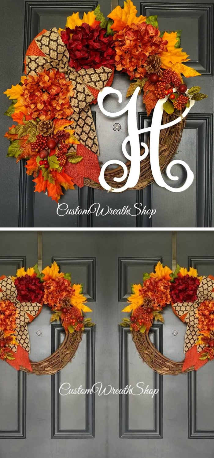 7 thanksgiving wreath ideas