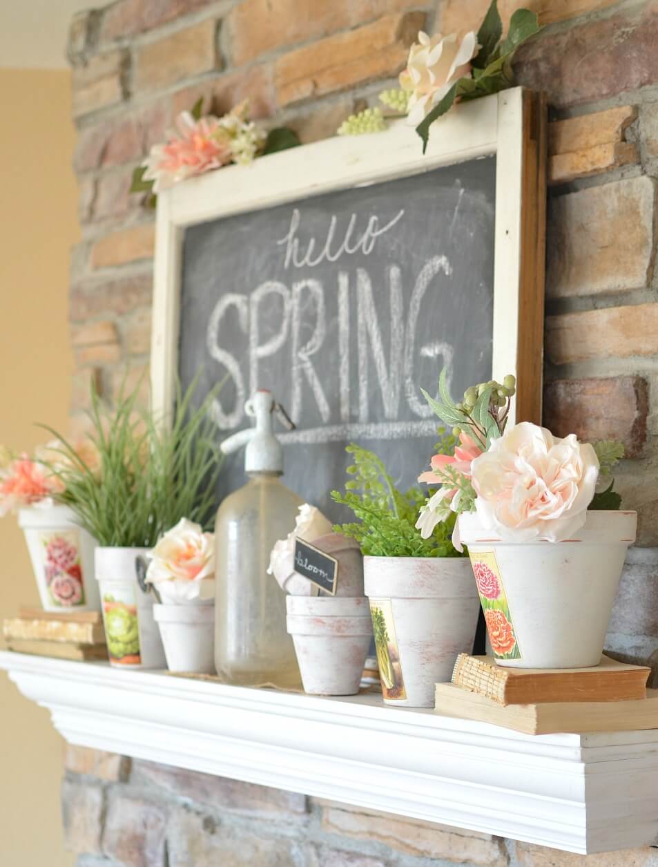 8 farmhouse spring decor ideas