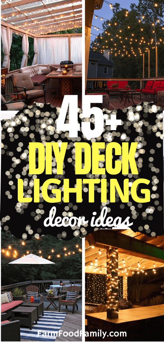 best deck lighting ideas