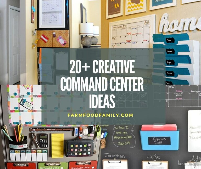 20+ Family Command Center Ideas