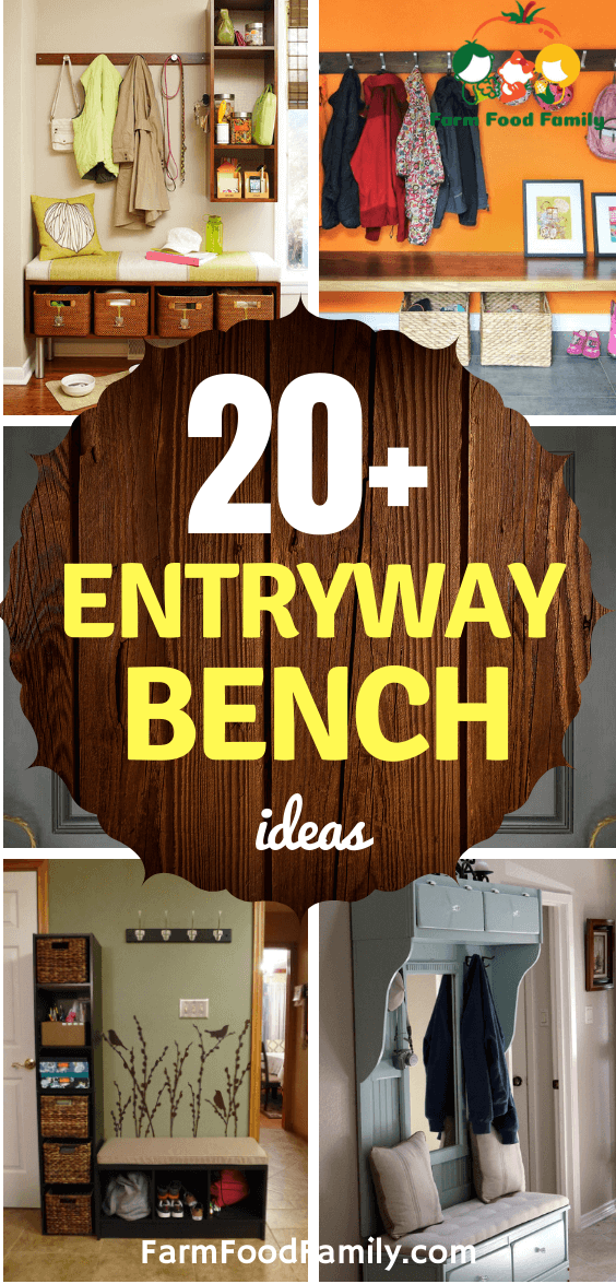 entryway bench decor ideas