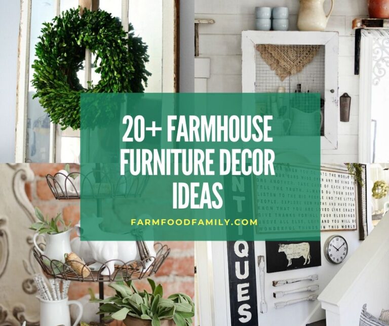 20+ Beautiful Farmhouse Furniture Decor Ideas