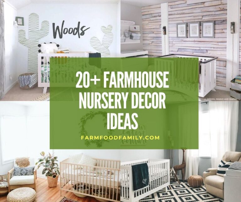 20+ Best Farmhouse Nursery Decor Ideas For Your Baby