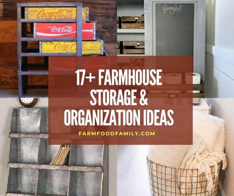17+ Best Farmhouse Storage and Organization Ideas