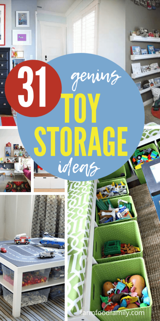 31+ Clever DIY Toy Storage & Organization Ideas & Projects For 2022