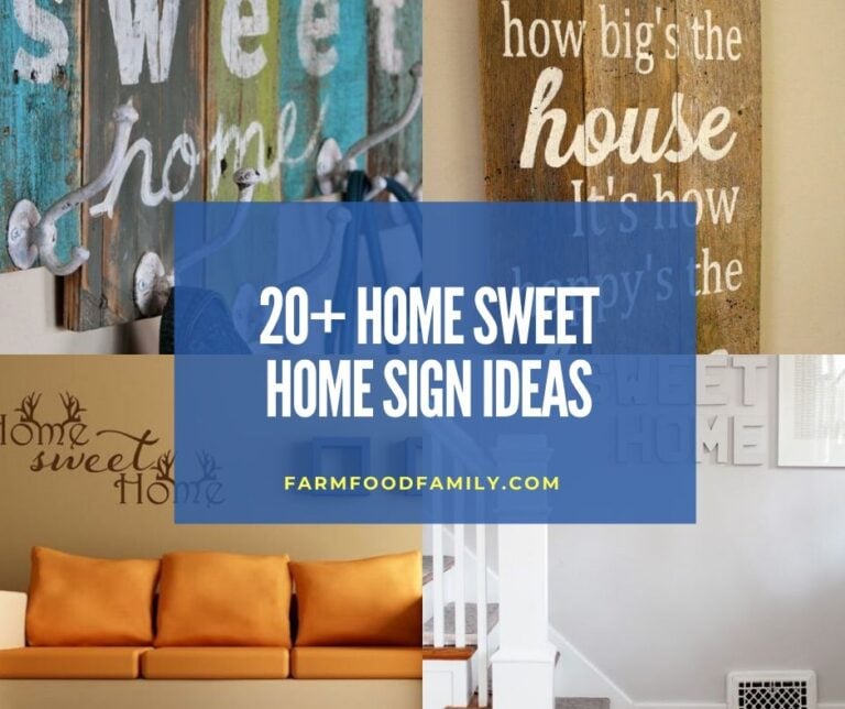 20+ DIY Home Sweet Home Sign Ideas