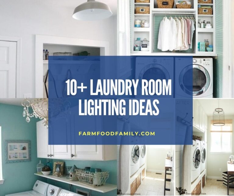 10+ Best Laundry Room Lighting Ideas & Designs