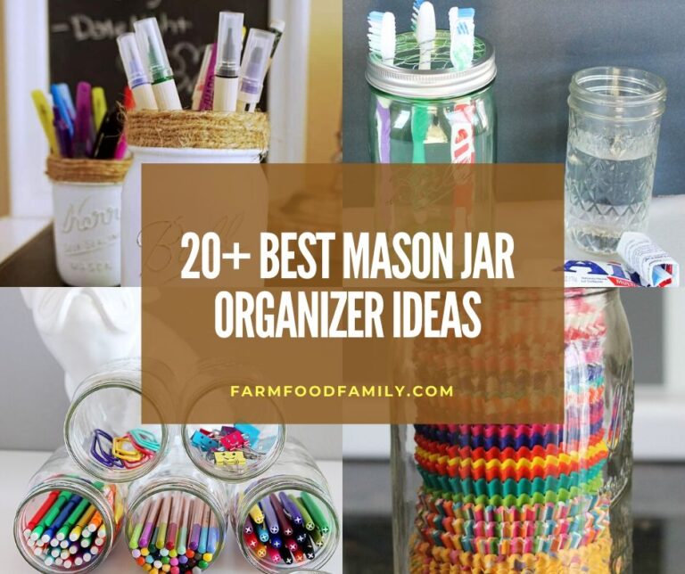 How To Make A Mason Jar Organizer