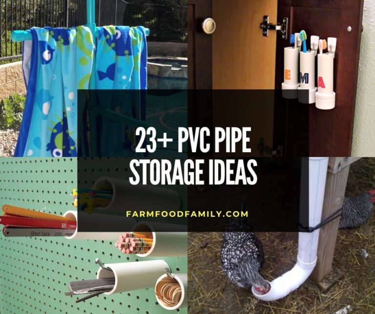 How To Build A PVC Pipe Storage and 23 Awesome Organizing Projects