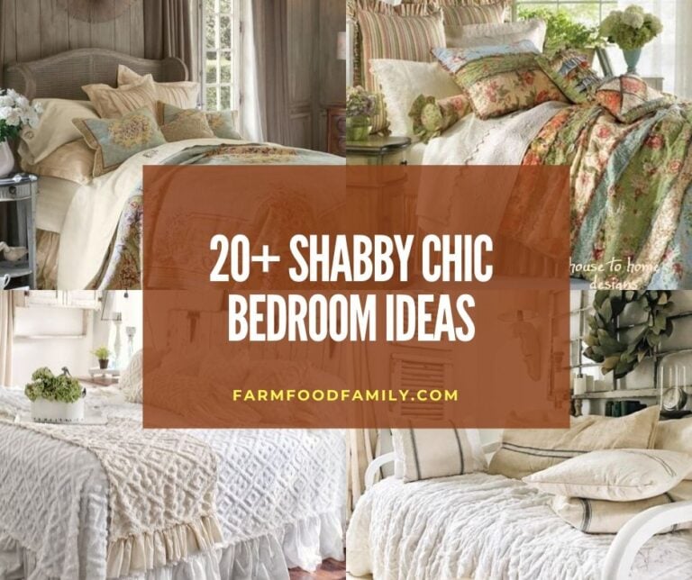 20+ Best Shabby Chic Bedroom Decor Ideas