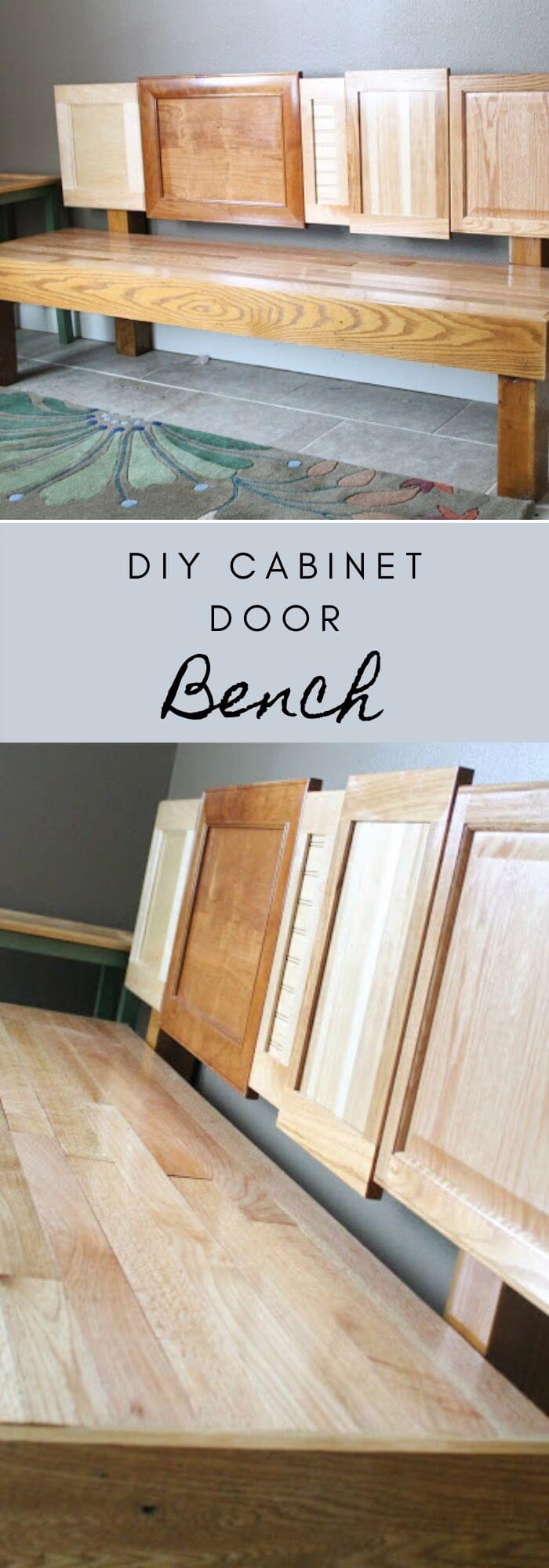 18+ Creative Repurposed Cabinet Door Ideas & Projects With ...
