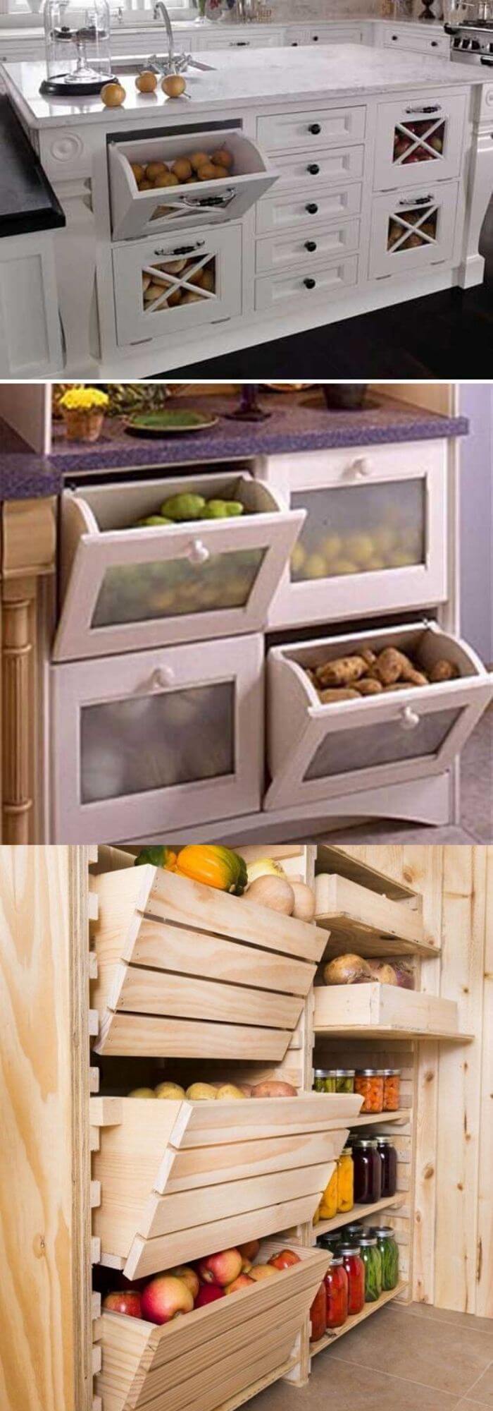 18+ Clever Small Kitchen Storage Ideas & Hacks Easy In 18