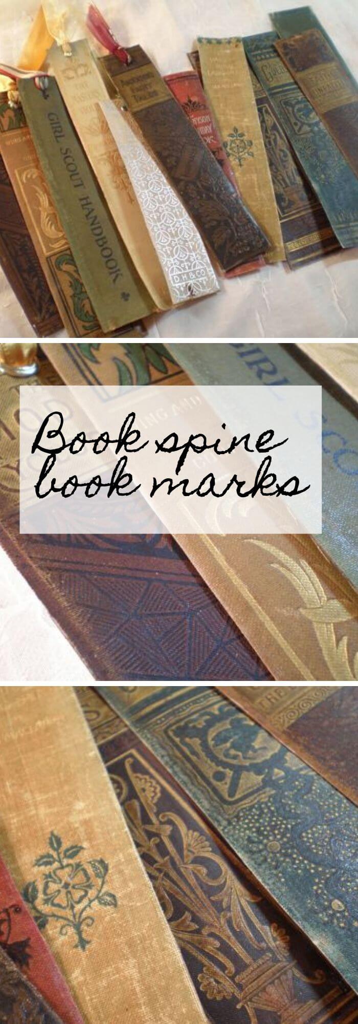 Make Cool Book Spine Book Marks