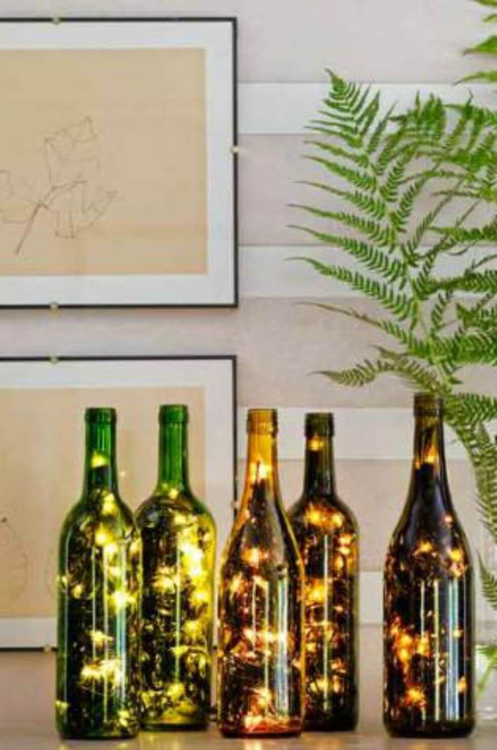 10 wine bottle craft ideas