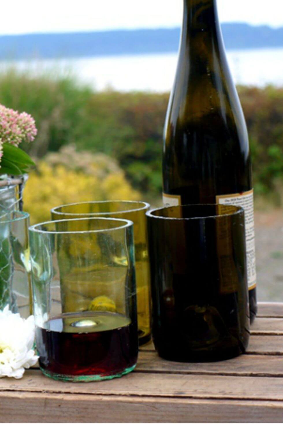 13 wine bottle craft ideas