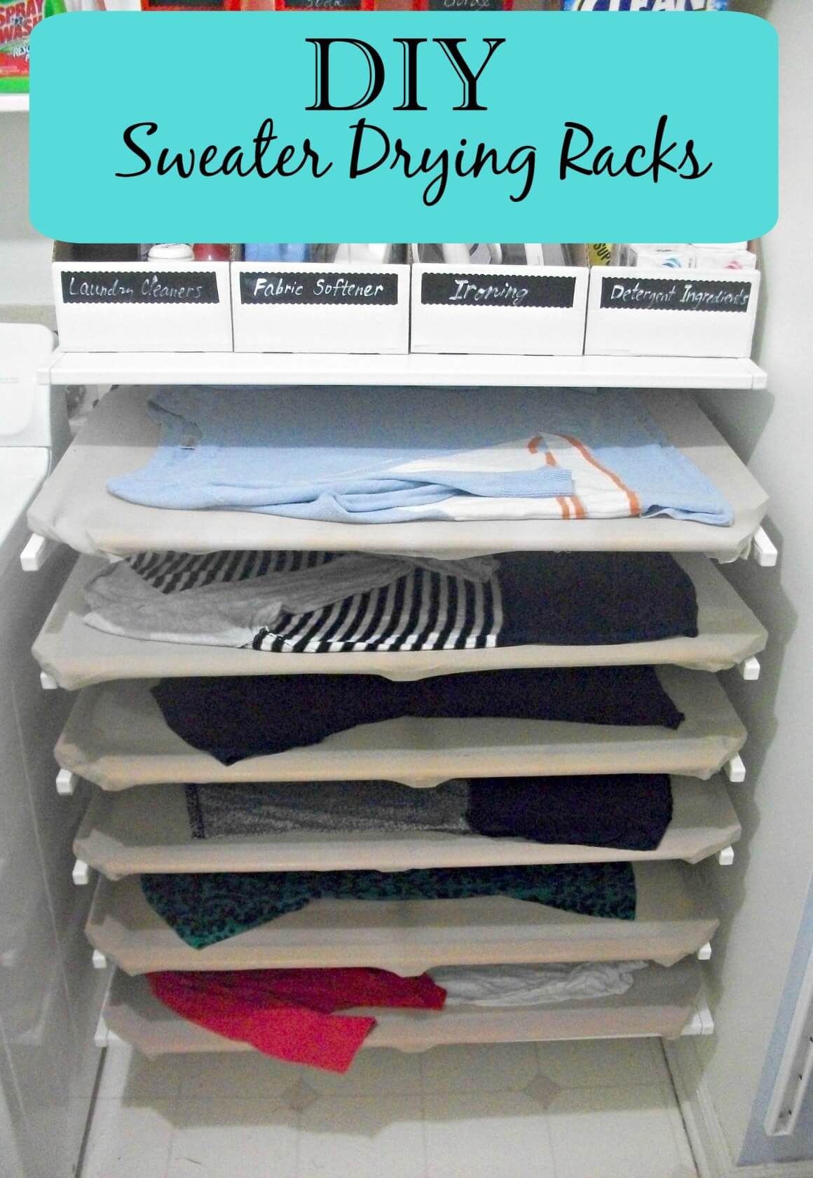 16 laundry room organization ideas