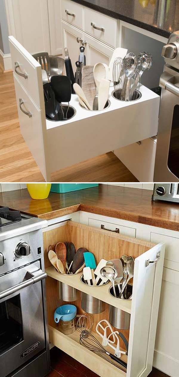 17 clutter free kitchen countertop ideas