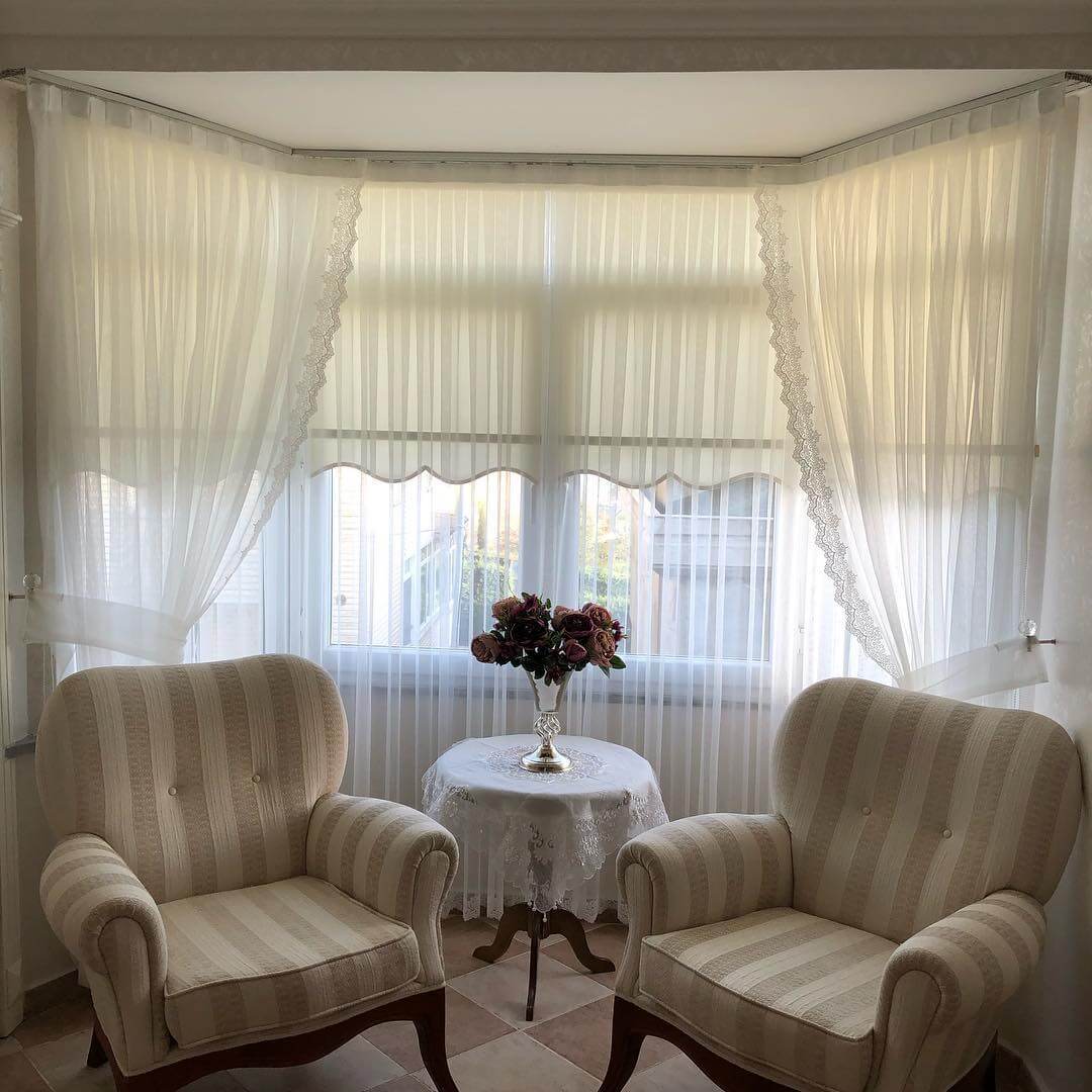 2 living room curtain ideas