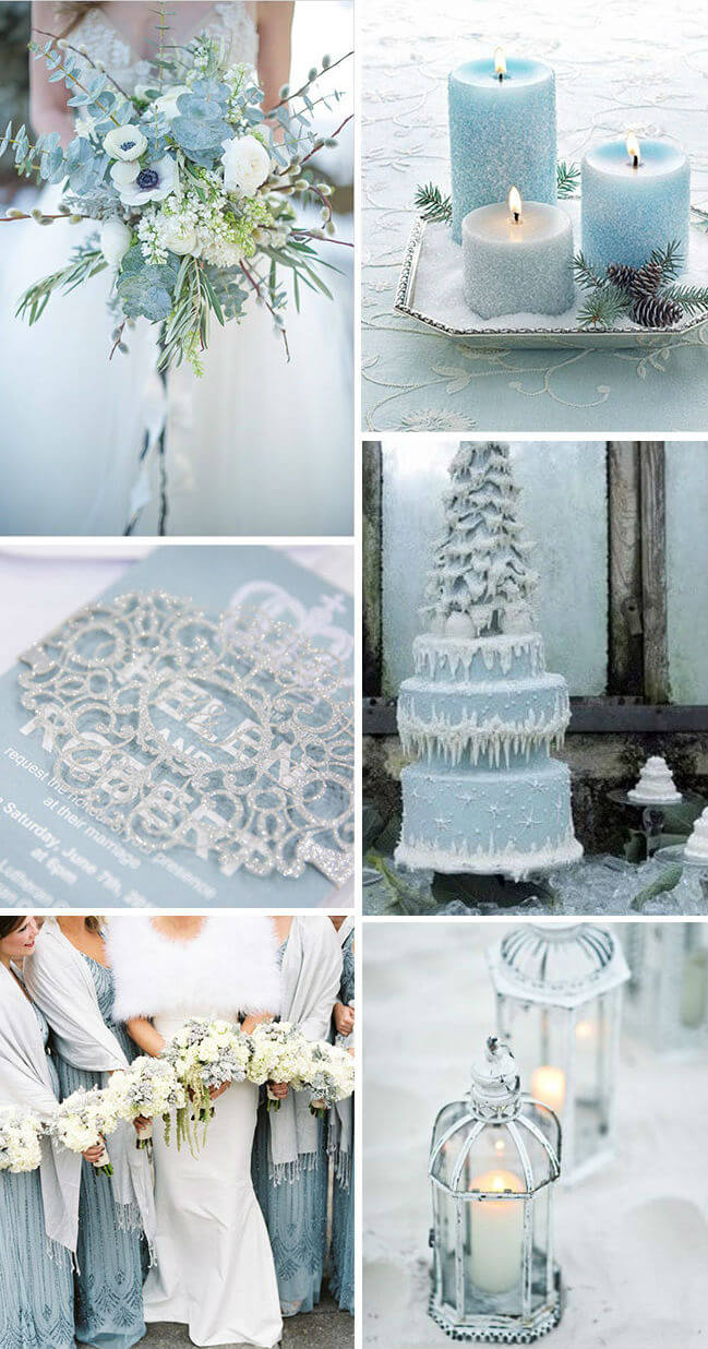 2 winter wedding ideas