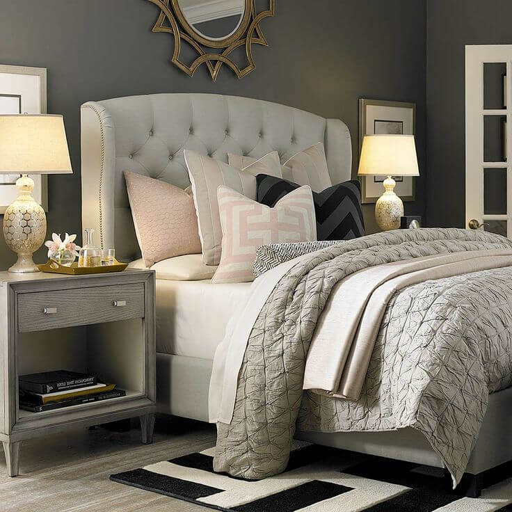 24 grey bedroom ideas
