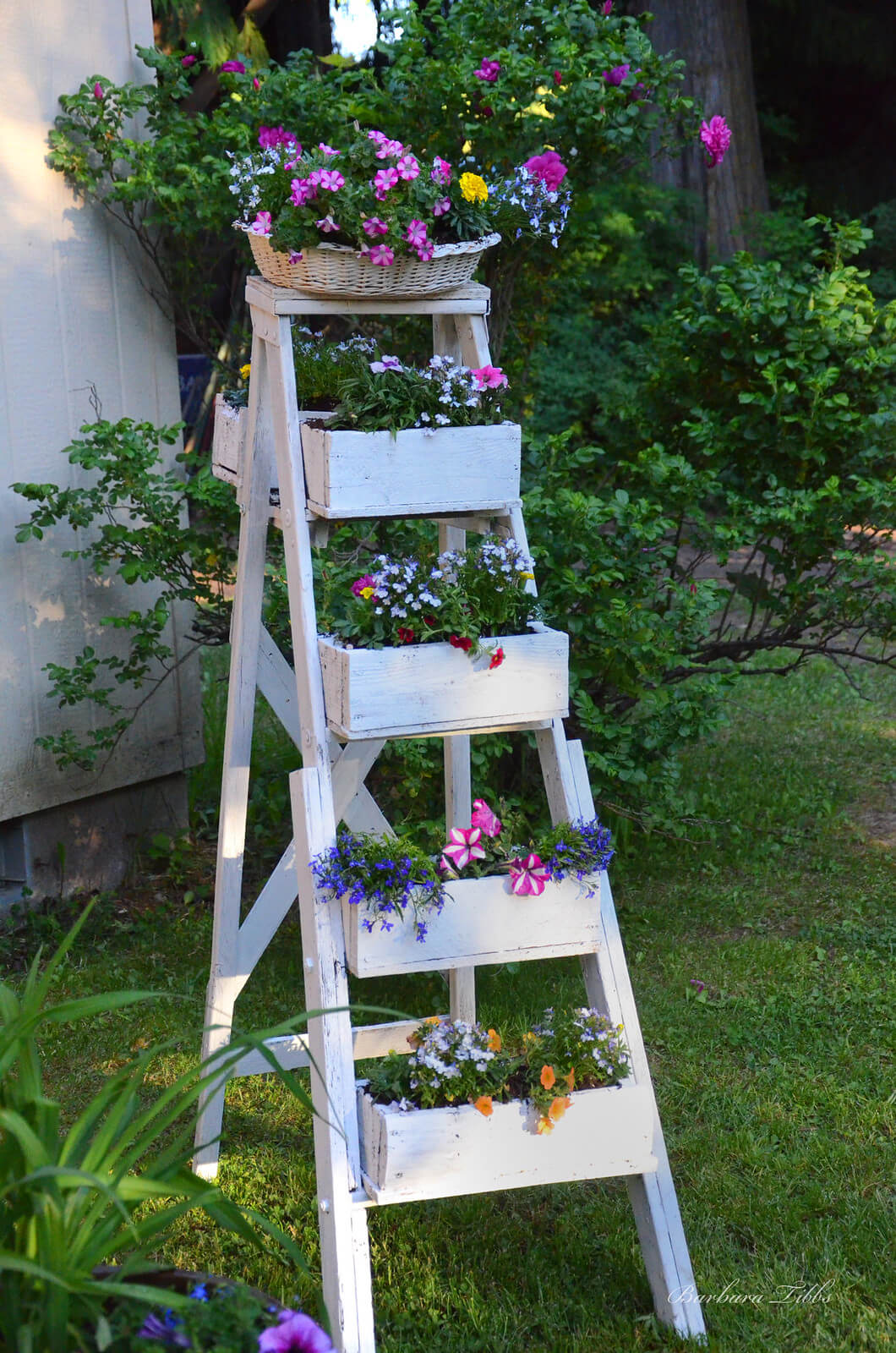 32 repurposed old ladder ideas