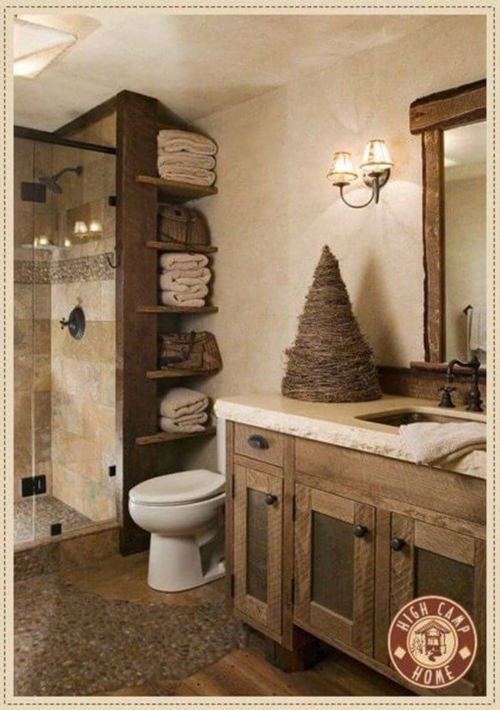 35 rustic master bathroom ideas