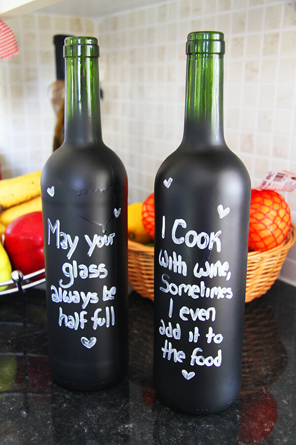 4 wine bottle craft ideas