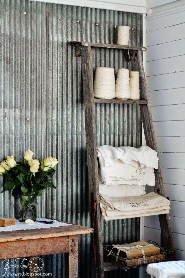 44 repurposed old ladder ideas