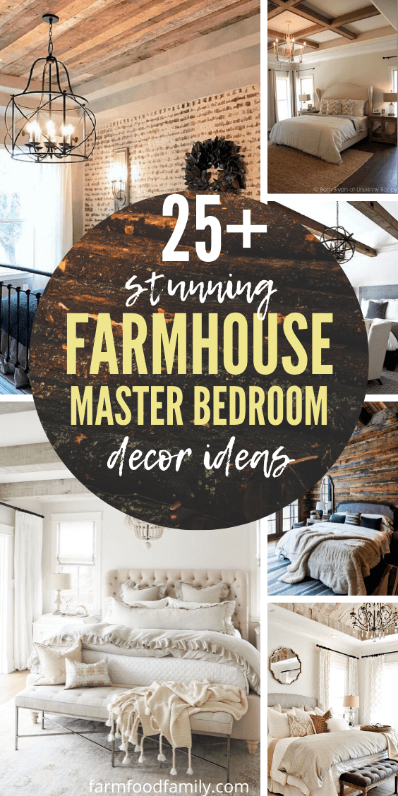 best farmhouse master bedroom ideas