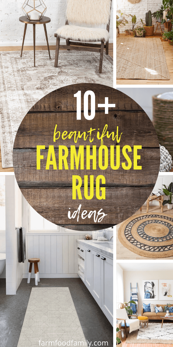 best farmhouse rug ideas