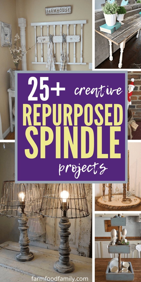 best repurposed spindle ideas