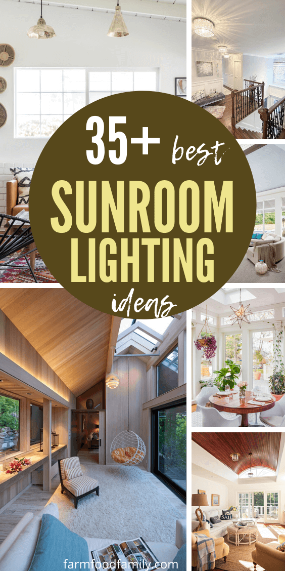 best sunroom lighting ideas