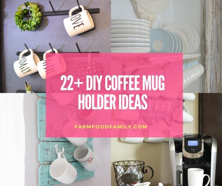 Coffee mug holder ideas - How to make a coffee mug holder