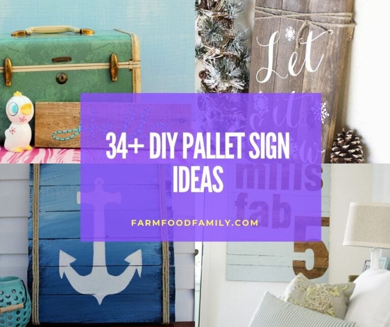 34+ Creative DIY Pallet Sign Ideas and Designs