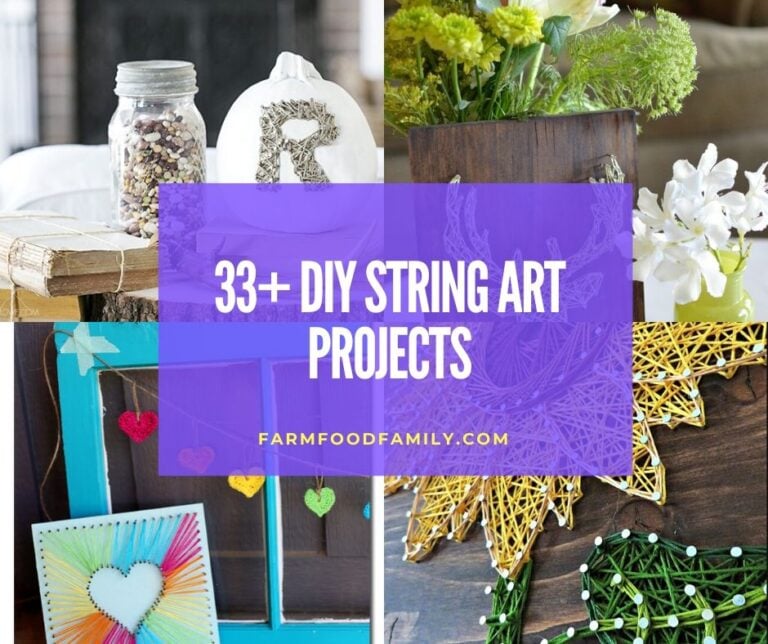 33+ Wonderful DIY String Art Ideas