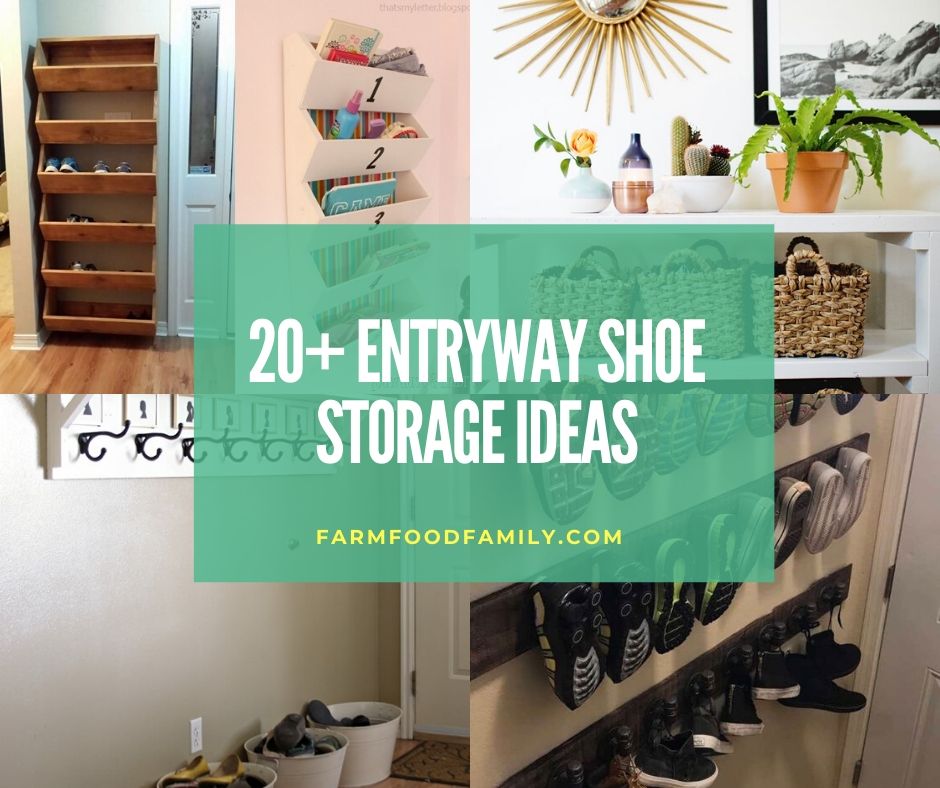 20 Smart Diy Entryway Shoe Storage Ideas Hacks For 2020