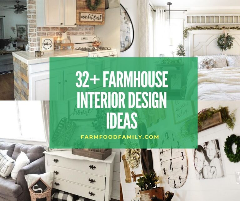 32+ Best Farmhouse Interior Design Ideas