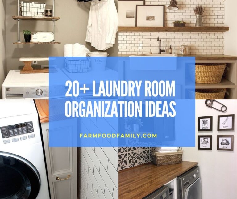 20+ Clever Laundry Room Organization and Storage Ideas