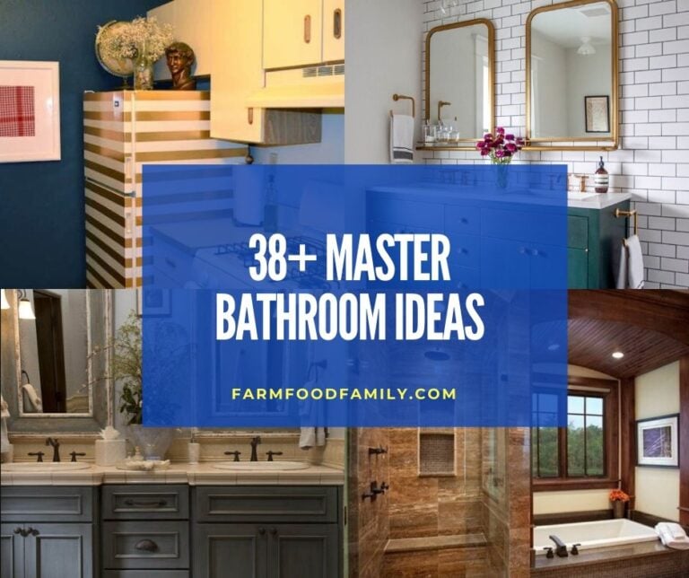 38+ Best Master Bathroom Ideas and Designs (Modern, Rustic)