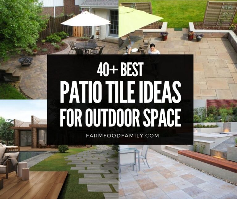 40+ Outdoor Tile Ideas and Designs For Your Patio (With Pictures)